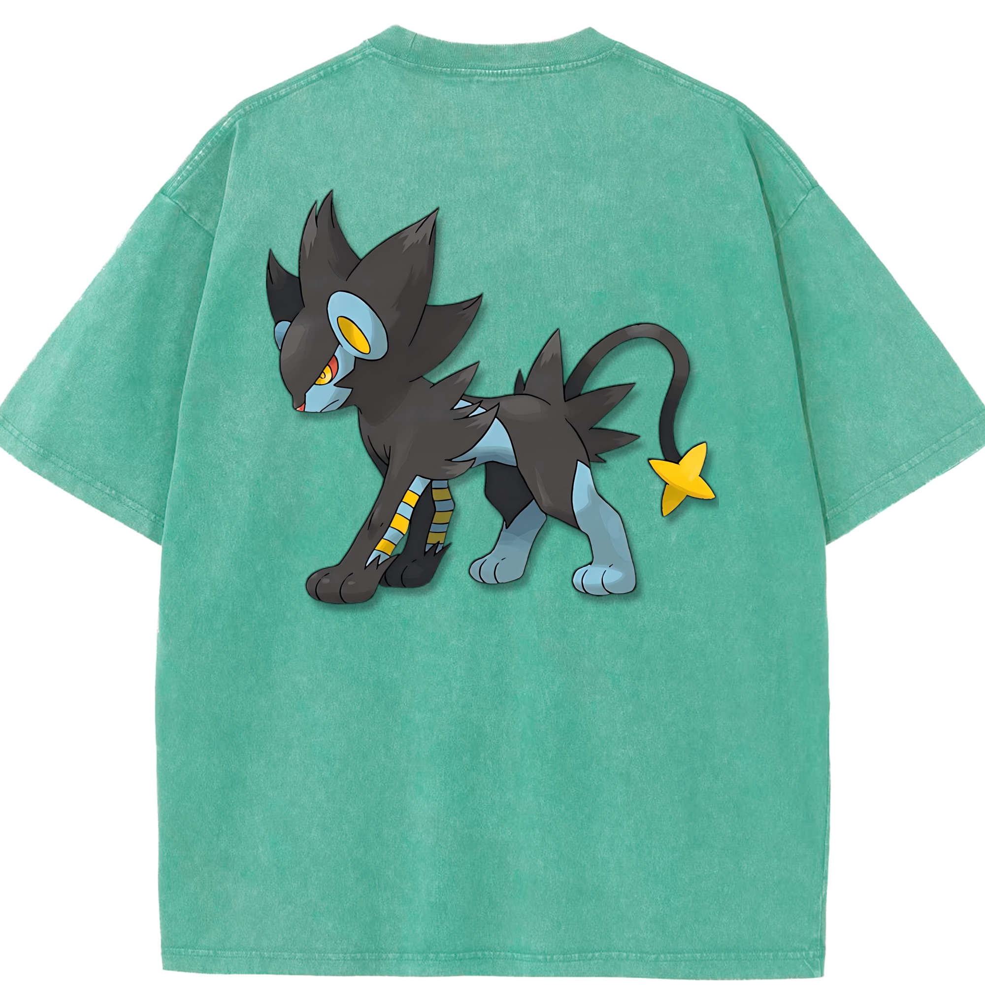 （画像用） Digimon デジタルモンスター/デジモン 綿100% ヴィンテージ風 半袖Tシャツ（背面プリント）